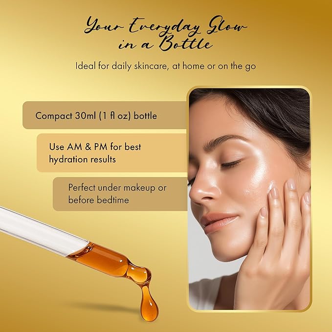 SILK FACE Elixir Serum by Coco March – Anti-Aging, Hydrating & Brightening Facial Moisturizer for Fine Line Reduction, Firming & Illuminating Skin Care with Peptides and Amino Acids, 30ml (1 Fl Oz)