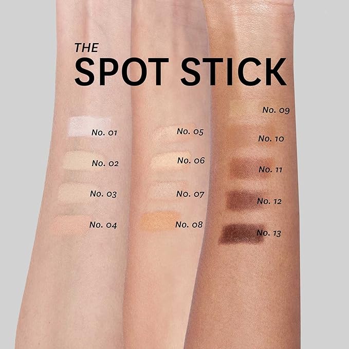 Jillian Dempsey Spot Stick Concealer | Easy Blending Matte Concealer for Blemishes & Uneven Skin Tones | Shade No. 01 Alabaster with Cool Pink Undertones