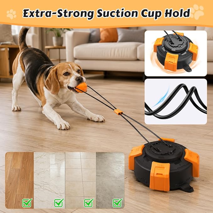 Interactive Dog Toys Tug of War Toys for Aggressive Chewer