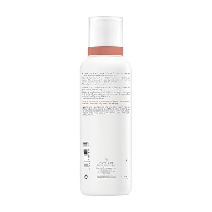 Avène XeraCalm A.D Lipid-Replenishing Cream,Atopic Dermatitis,Eczema-Prone,No Preservatives,Fragrance-Free,Pump,13.5 Oz,(Pack of 2)
