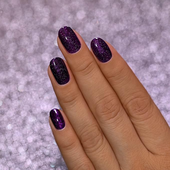 ILNP Guest List - Blackened Grape Holographic Nail Polish