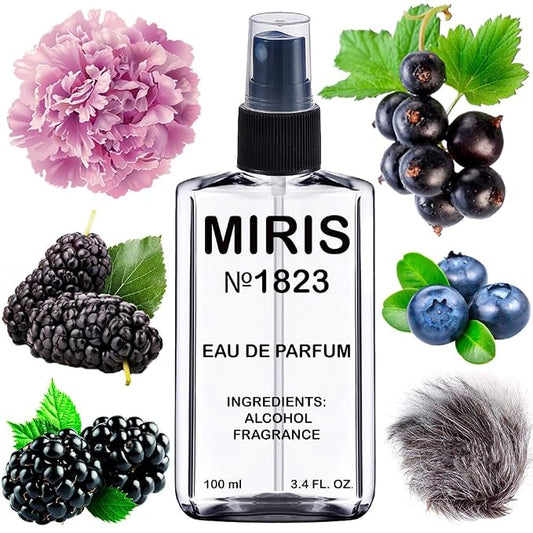 MIRIS No. 1823, Inspired by Amethyst, Long-Lasting Eau de Parfum for Women, Spray 3.4 Fl Oz / 100 ml