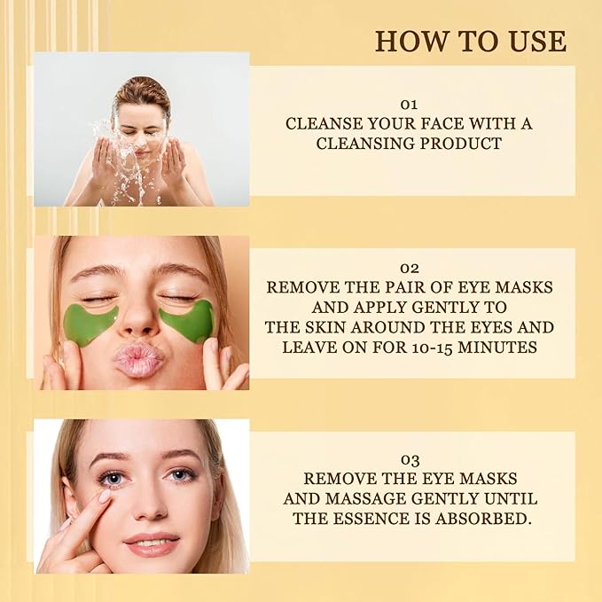 15 Pairs Under Eye Patches and 15 Pcs Lip Patches,Hydrating Under Eye Masks and Lip Masks,Moisturizing Eyepatches and Lipmasks,Travel Eyemasks for Dark Circles,Skin Care Gift Set for Women