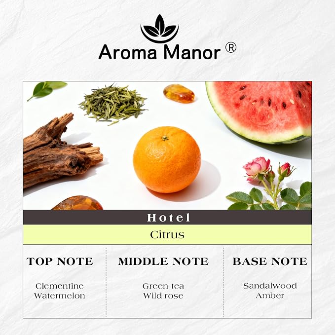 Hotel Diffuser Oil - Inspired by Luxury Scent - Essential Oils 15mL - Luxury Aromatherapy Oil for Waterless Diffuser, Humidifier, Ultrasonic & Reed - 150mL