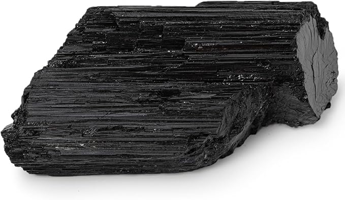 Large Raw Black Tourmaline Crystal Natural Rough Stone Healing Crystals for Meditation Reiki Energy Decoration 2-3lbs