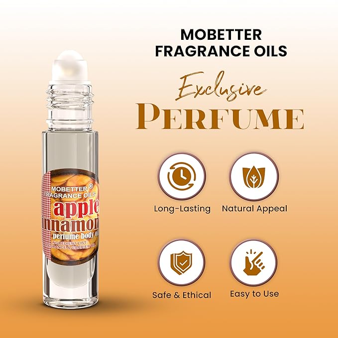MOBETTER FRAGRANCE OILS Apple Cinnamon Perfume Body Oil