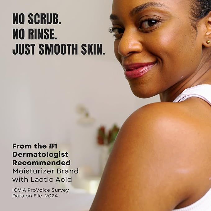 AmLactin KP Bumps Be Gone - Therapeutic Body Cream for Keratosis Pilaris - No-Scrub Exfoliator and Moisturizer with 15% Lactic Acid AHA, 3 oz (Packaging May Vary)
