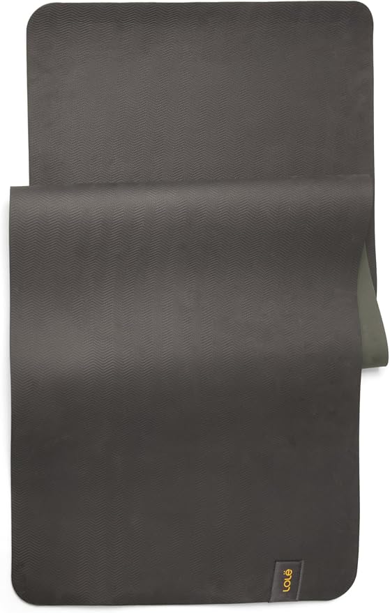 Lolë Pose Yoga Mat for Women with Strap Carrier – Non-Slip 5mm Thick