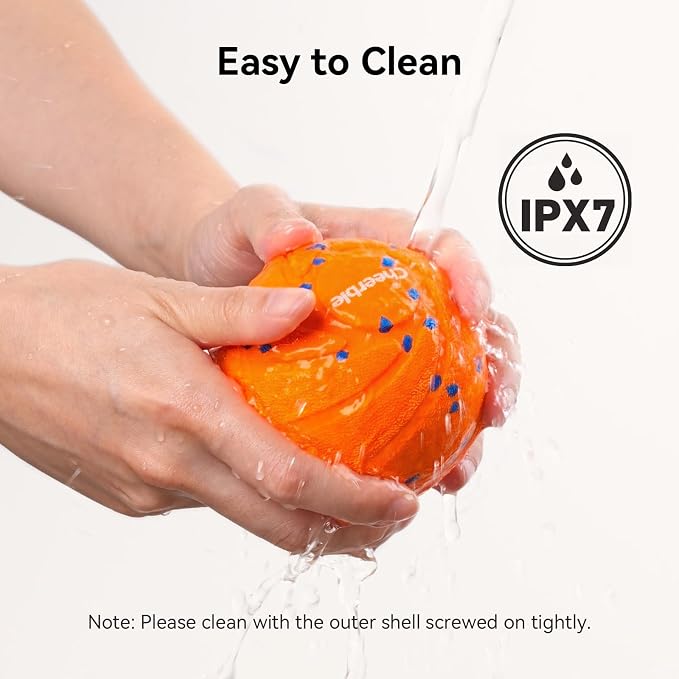 Cheerble Smart Interactive Dog Toy, Wicked Ball AIR, E-TPU Material | Automatic Moving, Bouncing, and Rotating, IPX7 Waterproof Rating, Active Rolling Ball for Puppy, Medium and Large Dogs
