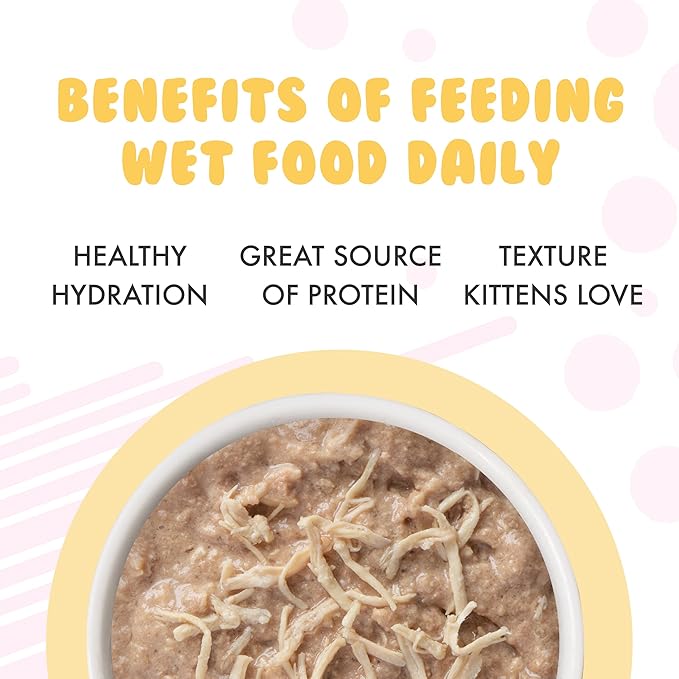Weruva Kitten, Chicken Formula Au Jus, 3oz Can (Pack of 12)