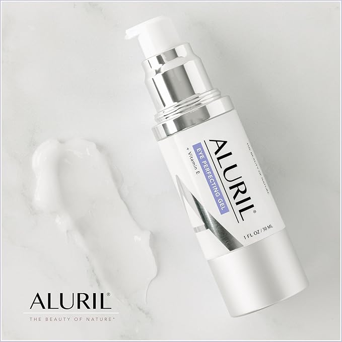 Eye Perfecting Gel – Hydrating & Nourishing Targets Dark Circles, Depuff & Revitalize Under Eye Area, Enhanced with Vitamin E to Refresh Skin Tone & Texture, Suitable for All Skin Types 1 fl oz