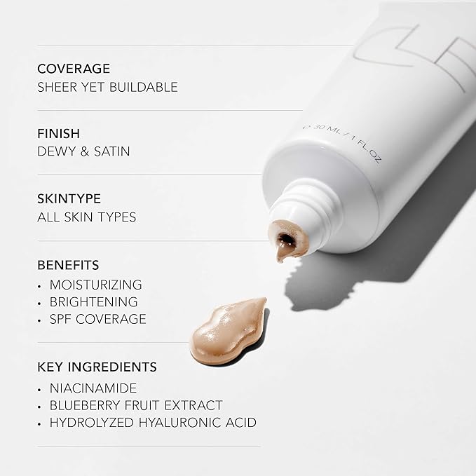 CLE Cosmetics CCC Cream (Warm Deep 501 / SPF 30) - Color Correcting With Sunscreen - Lightweight, Hydrating Foundation - BB & CC Hybrid - Light to Medium Coverage - 1 fl oz