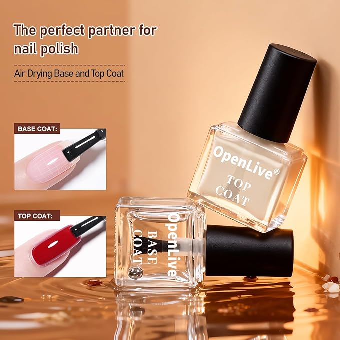 12Pcs Rose Nail Polish Set with Base and Top Coat Burgundy Dark Wine Cherry Red Hot Pink Fingernail Polish Kit Air Quick Dry Regular Finger Nail Polish Pack for Women Gift Holiday 5ML