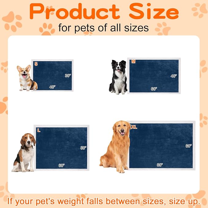 Smiry Waterproof Blanket Throw, Reversible Dog Blanket for Sofa Couch Bed | Soft Leakproof Sherpa Fleece, Washable Furniture Couch Protector for Large Dogs Cats, 60"x80", Navy/White