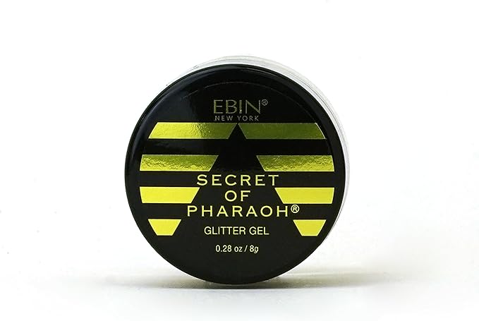 Dazzle and Delight: Secret of Pharaoh Glitter Gel for Hair, Body and Face - Gold Rush | 6 Vibrant Colors, Long Lasting Sparkles, Ideal for Parties, and Festival Look, Glammarous Effect