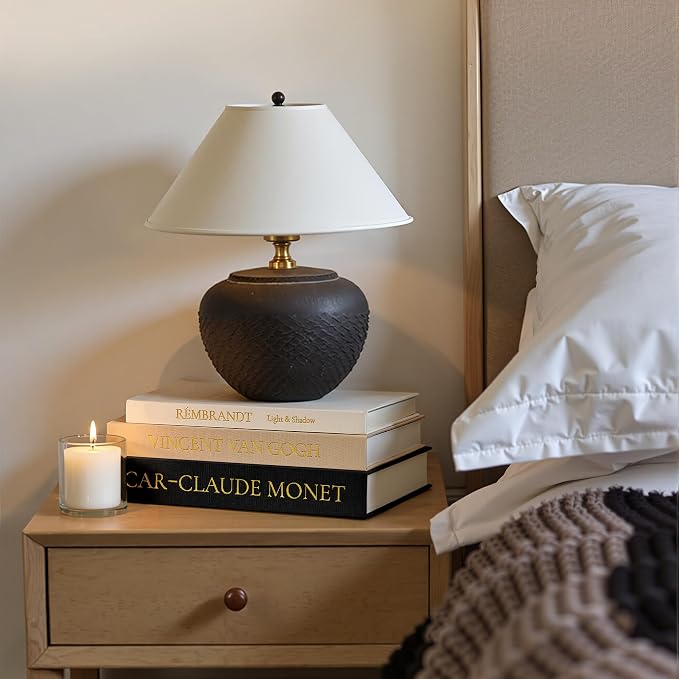 JARLINK Aesthetic Decorative Books, Set of 3 Linen Faux Book Boxes, Black | Stylish Storage Boxes for Home Decor, Photo Organization, & Keepsakes, Faux Books for Coffee Tables, Bookshelves, or Mantles