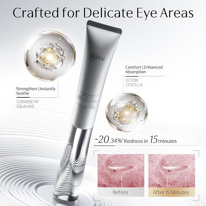 Exo Wand | Anti-Aging Electric Massage Eye Cream for Puffiness Bag Under Eye HME Exosome & PDRN Eye Tightener Cream | Caffeine, Peptide, NAD+ | for Firming, Reducing Wrinkle(0.88 oz/25g)