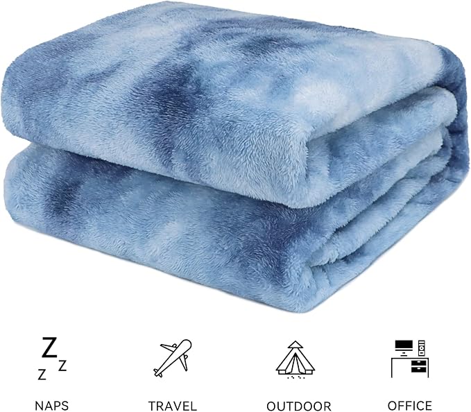 Gray Fleece Throw Blanket, Soft Luxury Microfiber Plush Cover for Couch, Sofa, Bed, Cozy Warm Lightweight Comfort Blanket, Minimal Home Room Decor, Holiday, Camping, Travel Blanket Bedding