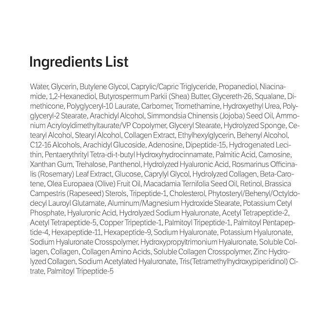 SUNGBOON EDITOR Deep Collagen Retinol Capsule Cream | For Fine Lines and Dry Skin | White Spicules + Collagen + Retinol | Korean Skincare, 1.69 fl.oz | Gifts for Women