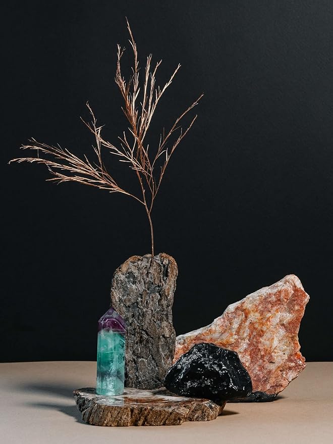 LAIDANLA Black Obsidian 2" Natural Rough Stones Crystal Large Raw Crystals Bulk Healing Gemstones for Reiki Healing Tumbling Fountain Rocks Wire Wrapping Decoration 4PCS 0.55lb