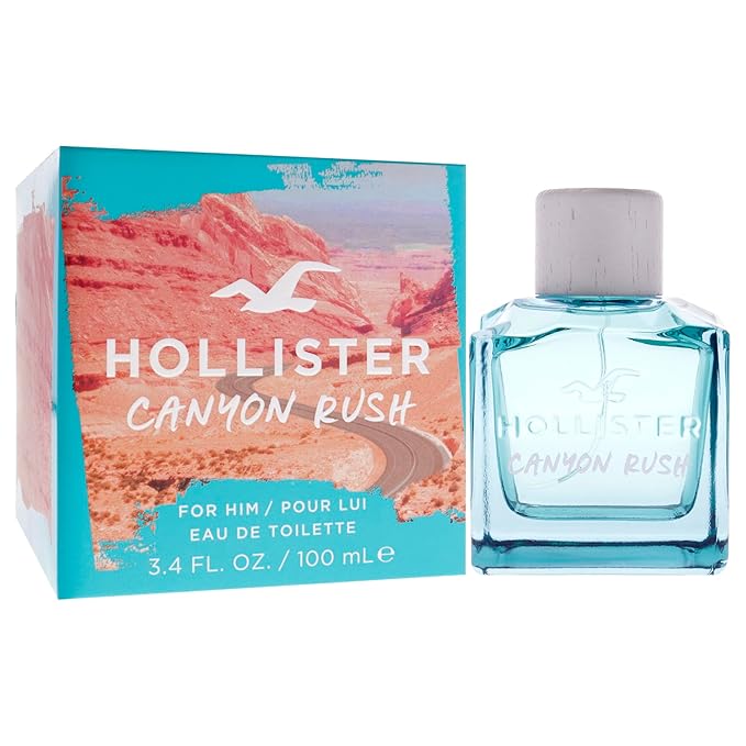 Canyon Rush by Hollister for Men - 3.4 oz EDT Spray