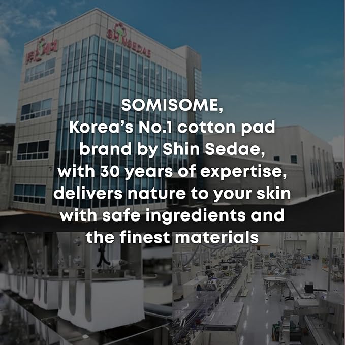 Embossing Cotton Pads -100% Pure Cotton Pads for Makeup Removal & Skincare, Premium Korean Facial Pads, Lint-Free, Hypoallergenic, 270 Count