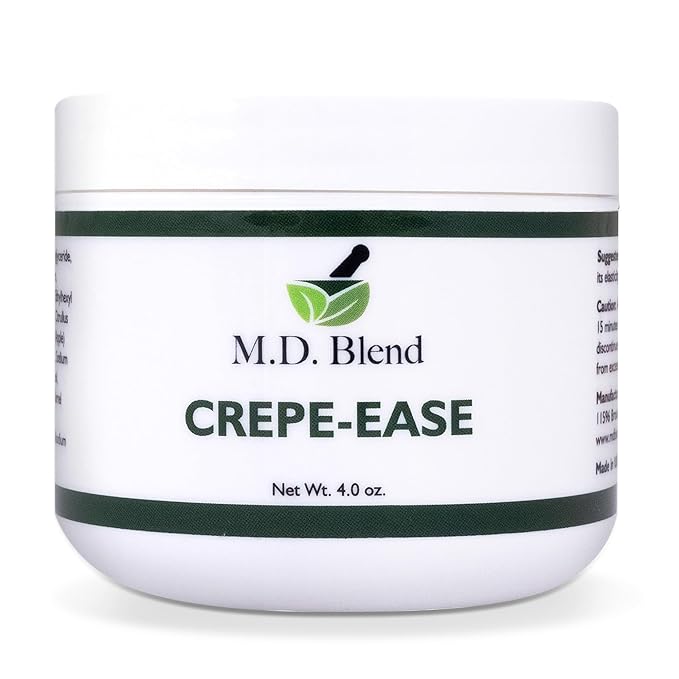 Crepe-Ease Body Moisturizer Anti Aging Retinol Cream Firming, Smoothing & Hydrating Cream for Crepey Skin on Neck, Arms & Legs Crepe Skin Repair, Advanced Crepe Fix, 4 oz