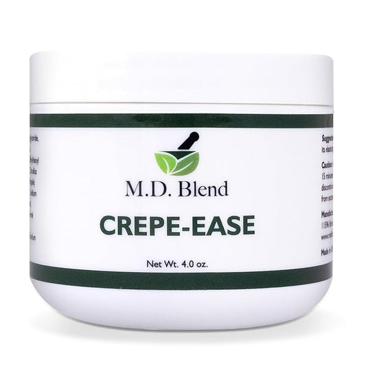 Crepe-Ease Body Moisturizer Anti Aging Retinol Cream Firming, Smoothing & Hydrating Cream for Crepey Skin on Neck, Arms & Legs Crepe Skin Repair, Advanced Crepe Fix, 4 oz