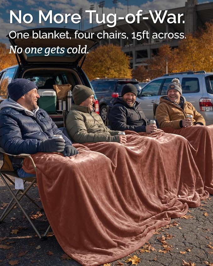 Ultra Soft Fleece Blanket Oversized King Size - Flannel Fleece Luxury Blanket - Lightweight for Couch Bed Chair - Thick, Warm and Breathable - All Season Cozy, Mocha Mousse
