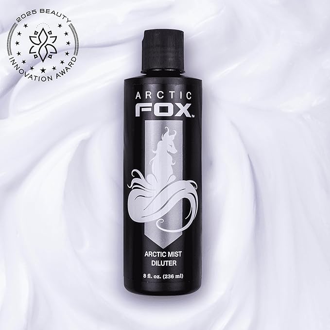 ARCTIC FOX Vegan and Cruelty-Free Semi-Permanent Hair Color Dye (8 Fl Oz, ARCTIC MIST DILUTER)