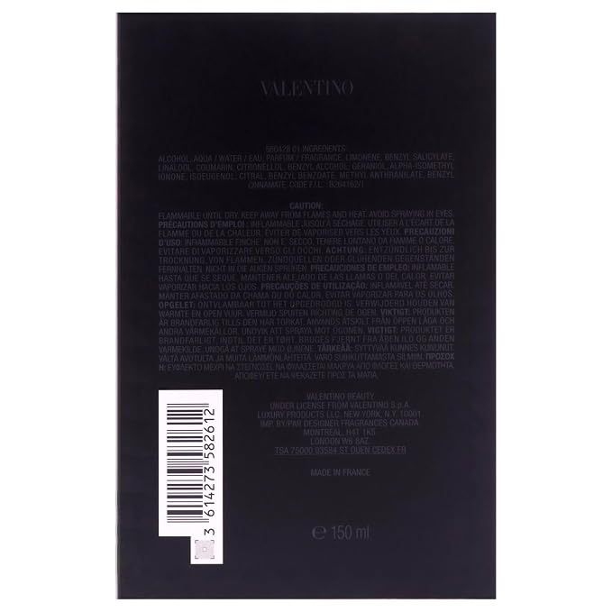 Uomo Born In Roma by Valentino for Men - 5.07 oz EDT Spray