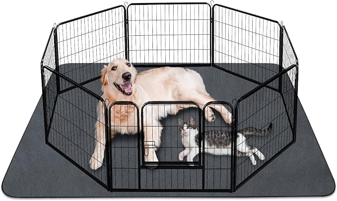 Washable Pee Pads for Dogs 60"x48" Reusable Dog Pads Large Upgrade Non-Slip Dog Pee Pads Heavy Absorbency Puppy Pee Pads Quick Dry Whelping Pads/Waterproof Puppy Training Pad