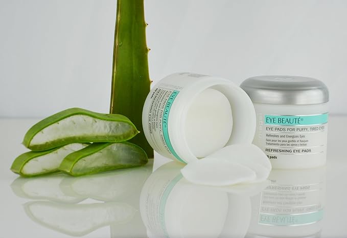 Pharmagel Complexe Eye Beaute Treatment Pads | Herbal Solution | Under Eye Bags and Puffy Eyes Treatment | Pads for Tired, Swollen, and Sagging Eyes - 60 Count