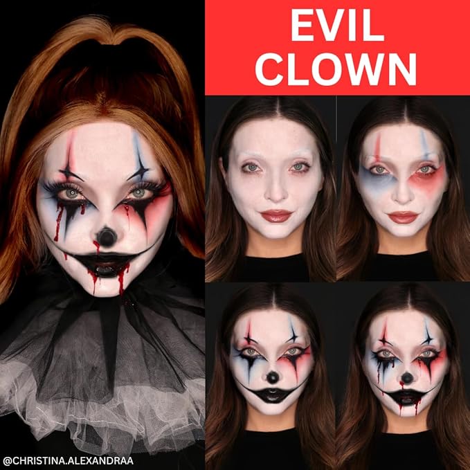Mehron Makeup Premium Character Kit (Clown)