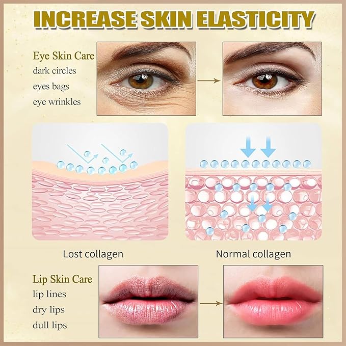 30 Pairs Lip Mask & Eye Mask, Eye Patches for Puffy Eyes, Chapstick Bulk, Bridesmaid Gifts, Lip Balm Bulk, Lip Gloss Bulk, Hangover Kit, Bulk Gifts, Mothers Day Gifts, Galentines Day Decorations