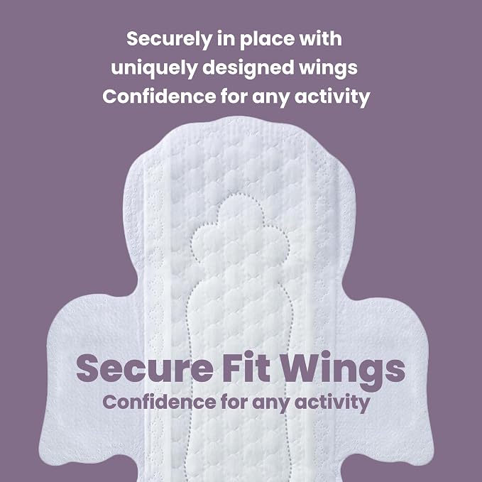 uNeat Panty Liners for Women and Girls, Pantiliners with Wings, Light Periods and Leaks, Ultra Thin Mini Sanitary Pads for Teens and Tweens,120 Count