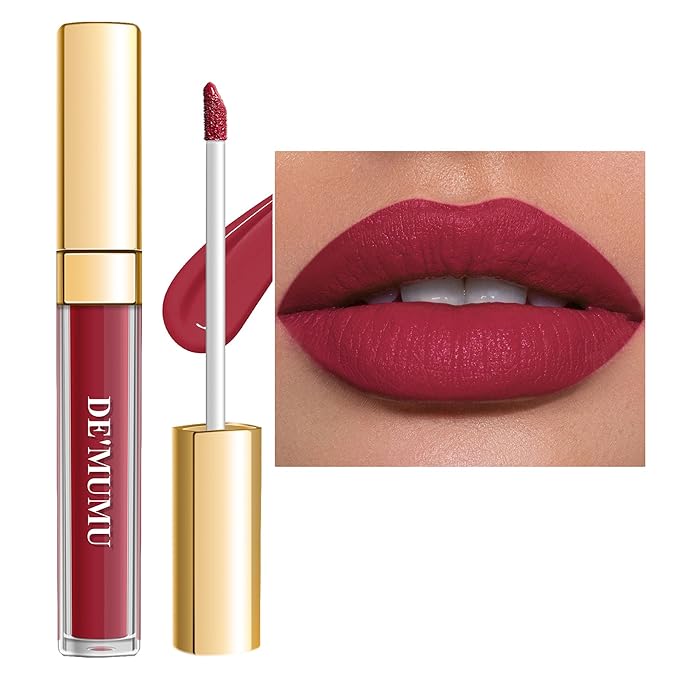 Nude Lipstick Matte for Women SuperStay Long Lasting Lipstick Smudge Proof No Transfer Pink Liquid Lipsticks, Cruelty Free Lip Makeup,DM32 Bare Nude