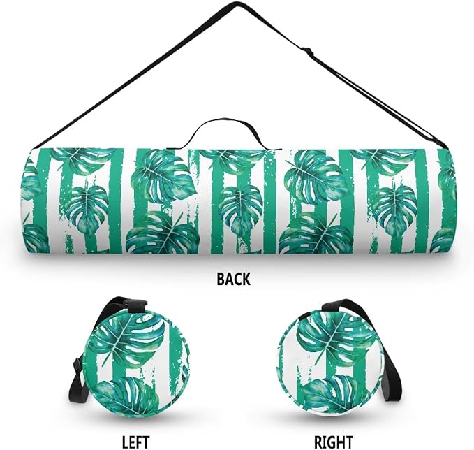 Yoga Mat Bags for Women Lightweight Gym Bag with Strap Full Zip Yoga Accessories