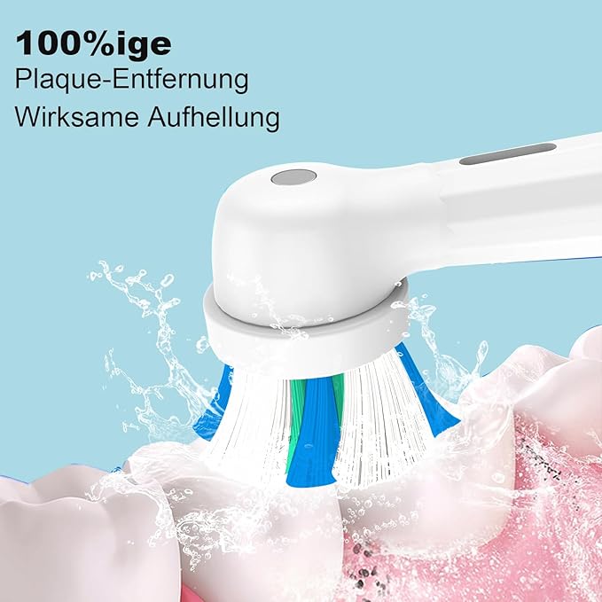 12 Count IO Replacement Heads Compatible with Oral B IO 2/3/4/5/6/7/8/9/10 Series Electric Toothbrushes, Medium Softness Brush Heads Compatible with Oral B iO for Teeth and Gums Care (White)