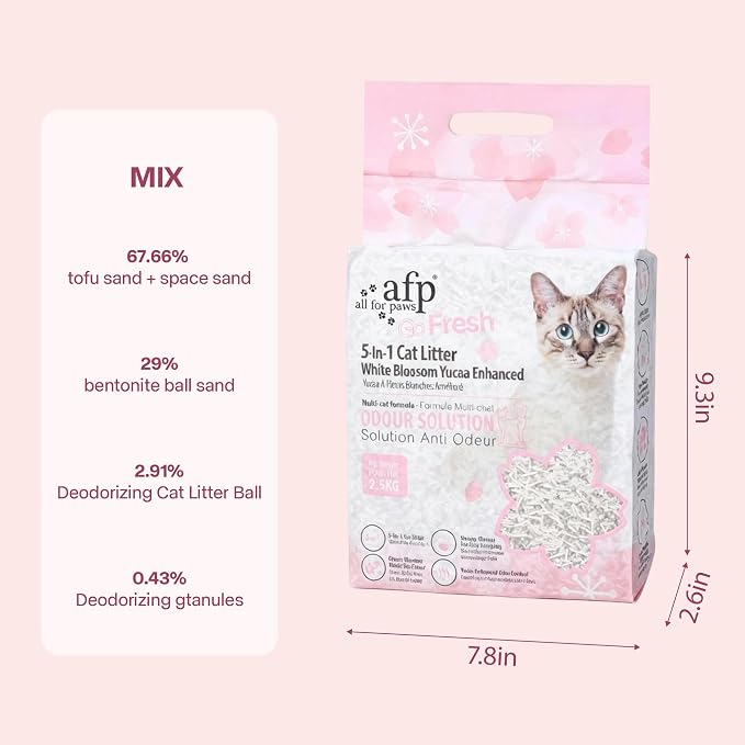 PAWISE Tofu Cat Litter 2 Pack and PAWISE Small Cat Litter Box