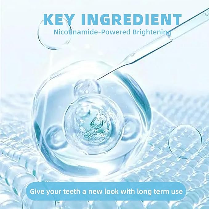 2Pack Niacinamide Whitening Toothpaste,Remove Tooth Stains,Niacinamide Intensive Toothpaste,Protects Tooth Enamel，Freshens Breath 24 Hours.