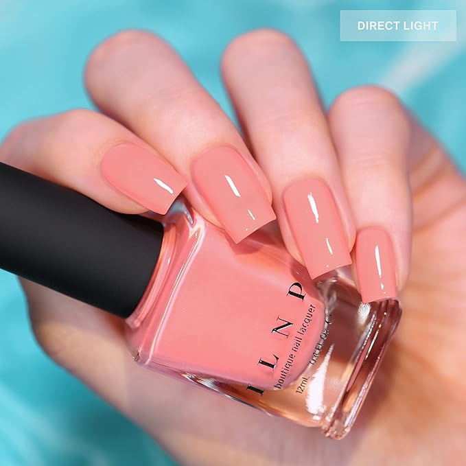 ILNP Hailey - Soft Hibiscus Pink Holographic Nail Polish