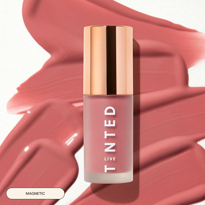 Live Tinted Blush Crush Liquid Blush - Creamy for All Skin Tones, Skincare-Powered With Peony Extract, Aai Fruit Oil, and Vitamin C Infused Liquid Makeup, 1 oz - Rose Mauve