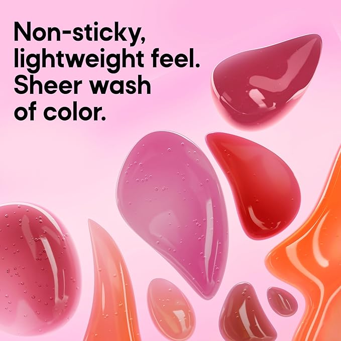 Almay Gleam Big Lip Serum, Hydrating and Moisturizing, Hypoallergenic Lip Gloss, Non-Sticky, 800 State of Wine, 0.13 fl oz