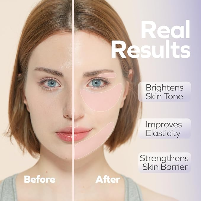 Collagen Booster Gel Serum for Korean Skin Care & Microcurrent Face Massagers, Filled With Collagen Capsules, Hydrating & Nourishing & Revitalizing Facial Gel for Skin Care 3.38 Fl Oz