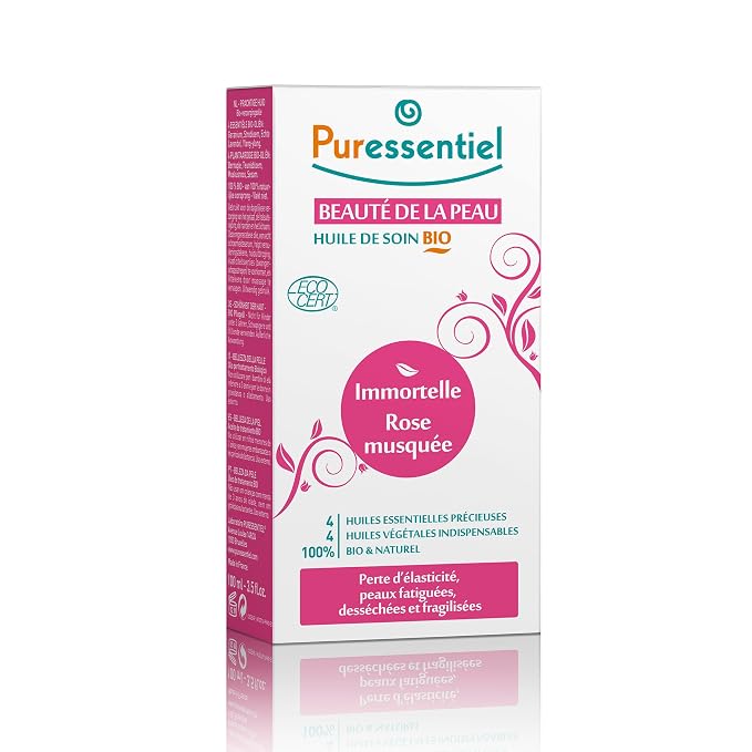 Organic Essential Skincare Oil by Puressentiel for Unisex - 3.4 oz Oil