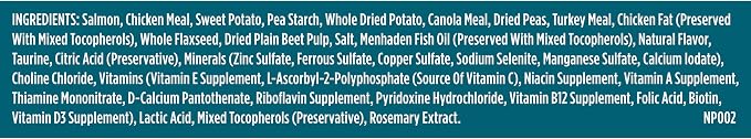 Nutrish Grain Free Salmon Dry Dog Food, 23 lb. Bag (Rachael Ray)