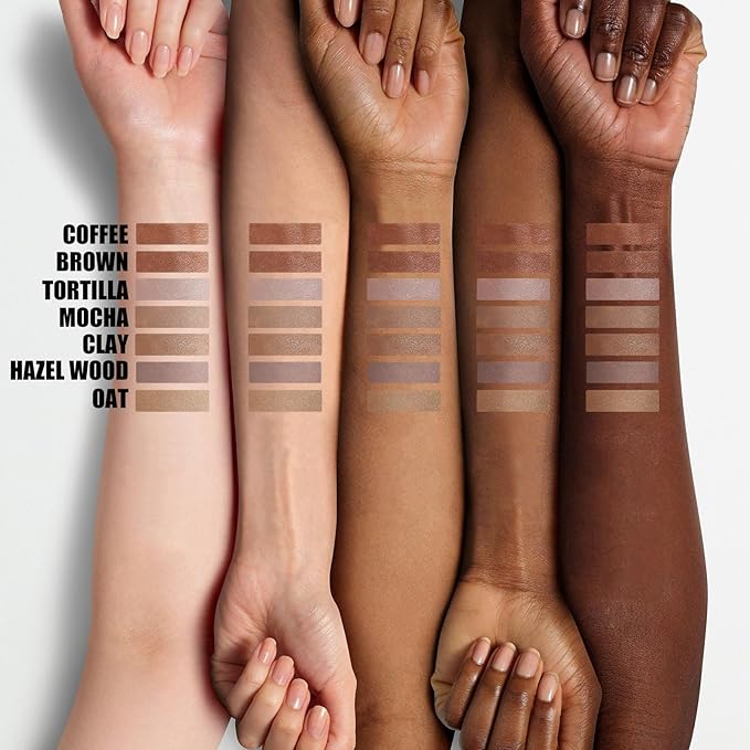 FOCALLURE Cream Contour Stick, Matte Bronzer Stick, Professional Face Shaping & Contouring Stick Makeup, Easy to Apply with Buildable Coverage, Long Lasting & Sweatproof, CLAY