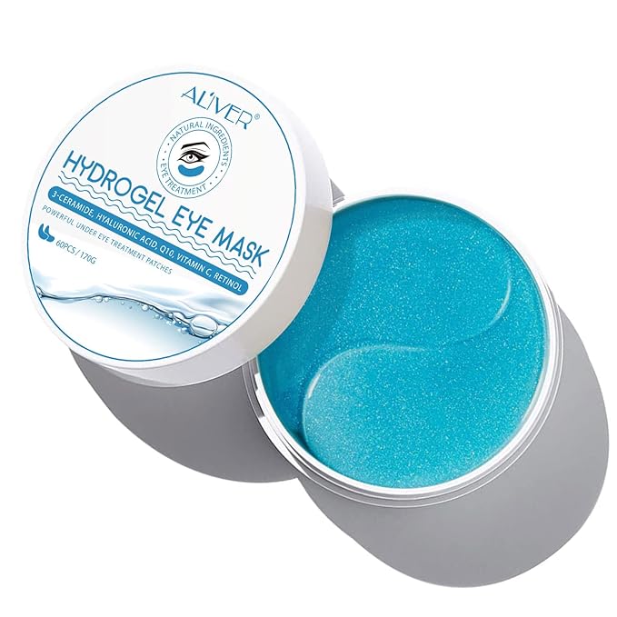 sefudun Hydrogel Eye Patches,Hydrogel Under Eye Masks for Dark Circles,Anti Wrinkle Treatment,Under Eye Gel Pads,Eye Mask for Puffy Eyes, Skincare,Hydrating | 60 Pieces/30 Pairs
