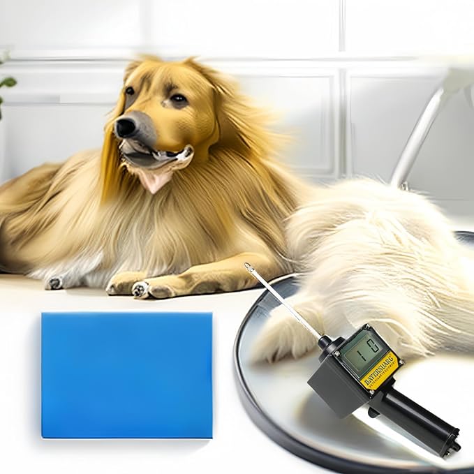 Dog Ovulation Detector with Detailed Manual, Pregnancy Test for Dogs at Home, Dog Progesterone Test Machine for Dog Pregnancy Planning Mating Testing, MF9-O1D-PJH324